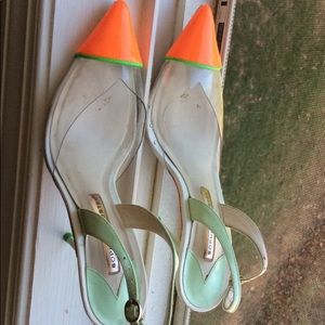 Sling back Sophia Webster heels